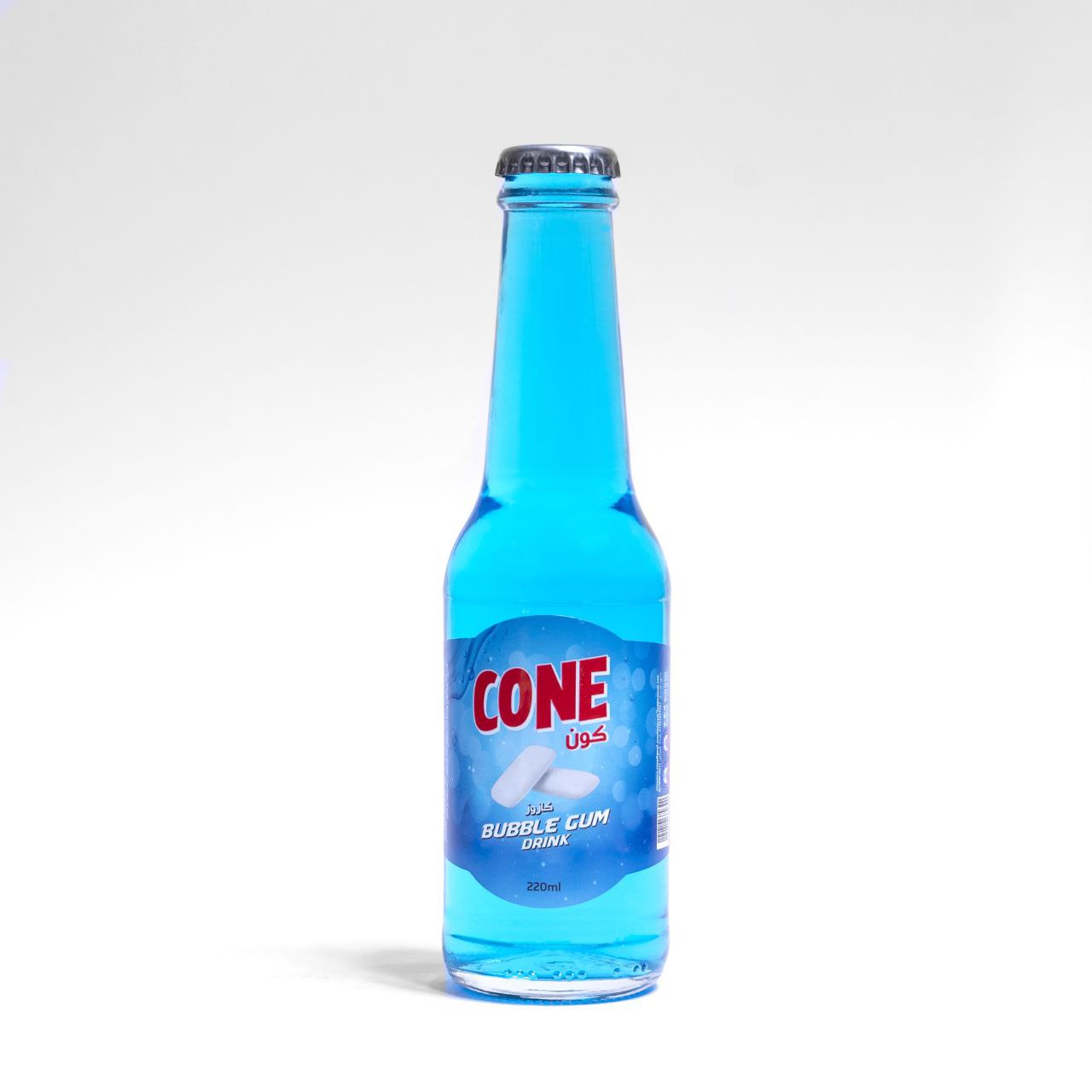 product Dalta Cone Soda bottle 250 ml منتج شركة دلتا المسيرة مشروب غازي